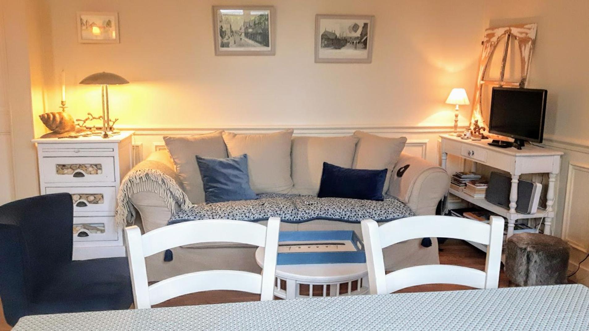 Le Cottage De La Plage - 2Ch, 2 Sdb - Terrasse - Deco De Charme - 500M Plage Кабур Экстерьер фото